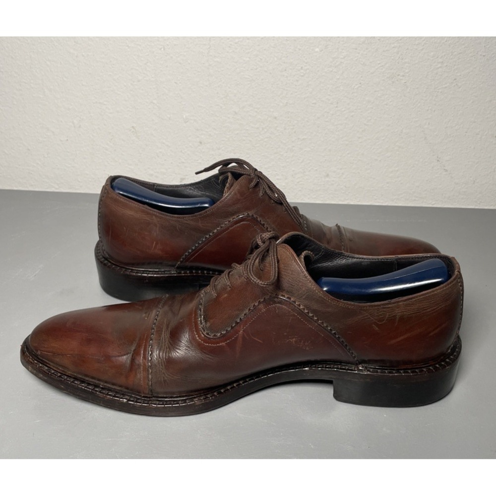 Gucci‎ Leather Oxford Shoes Size 10 D - Picture 3 of 12